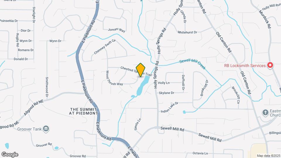 1510 Wood Thrush Way Map and Location Details