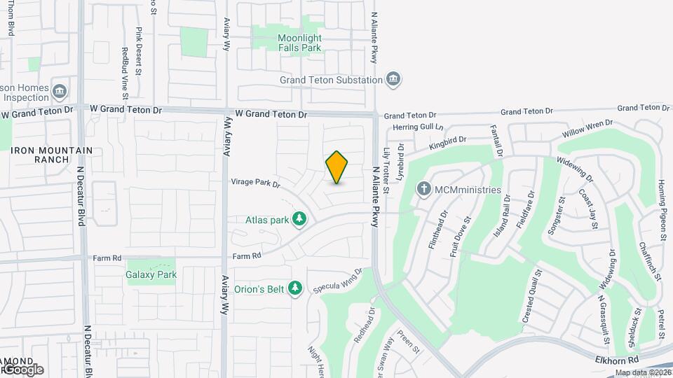 3832 Lambent Ave Map and Location Details