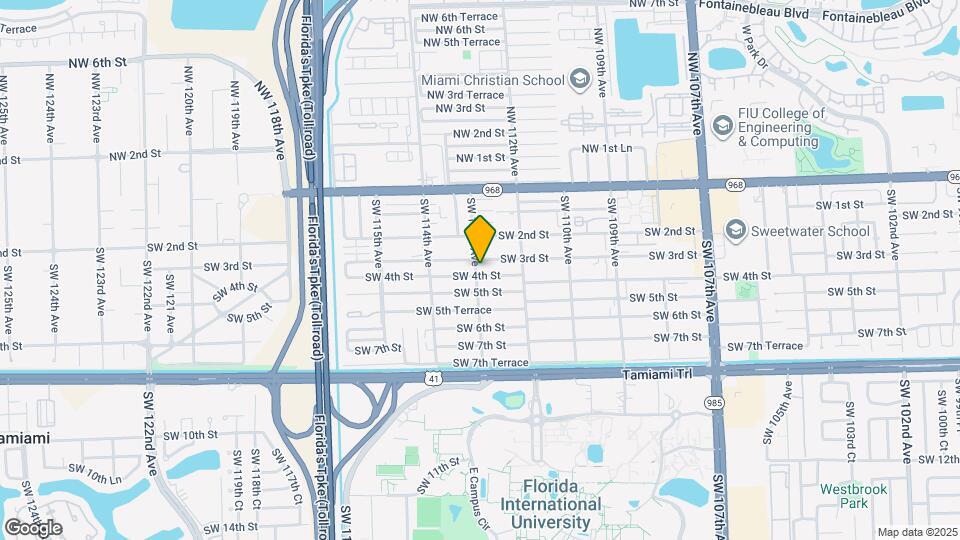 11297 SW 4th St, Unit A3 Map and Location Details