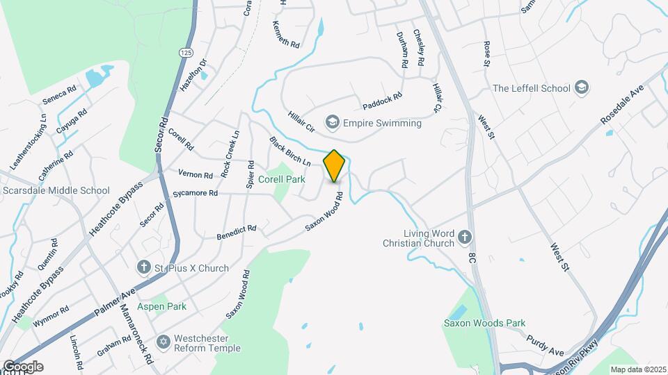 193 Saxon Wood Rd Mapa y Detalles de la Ubicación