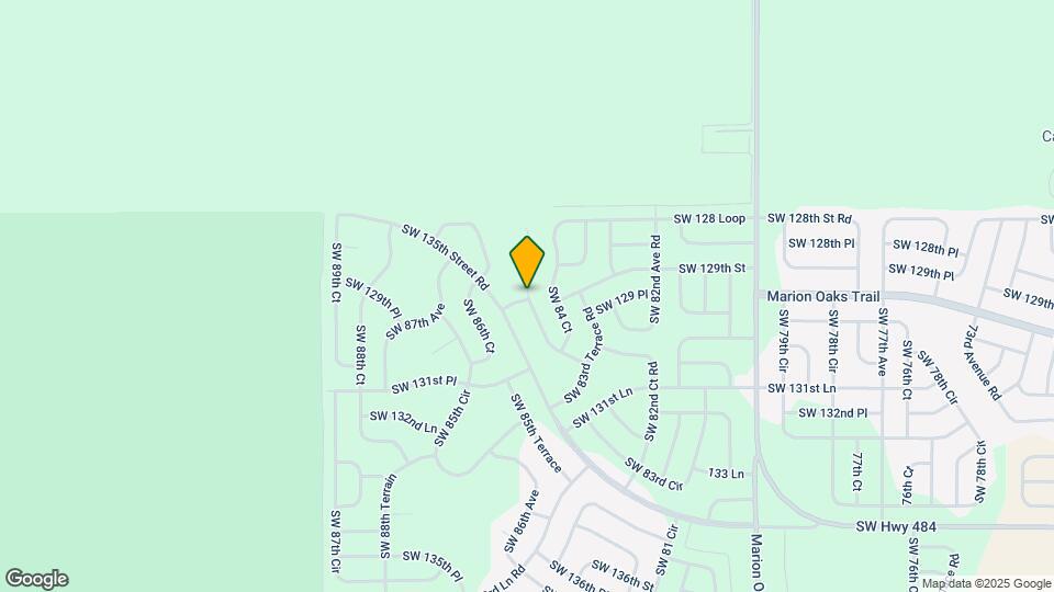 13008 SW 84th Terrace Rd Map and Location Details