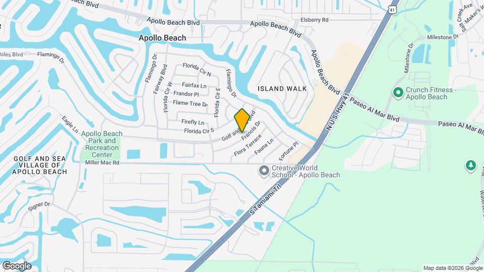 6044 Francis Dr, Unit C Mapa y Detalles de la Ubicación