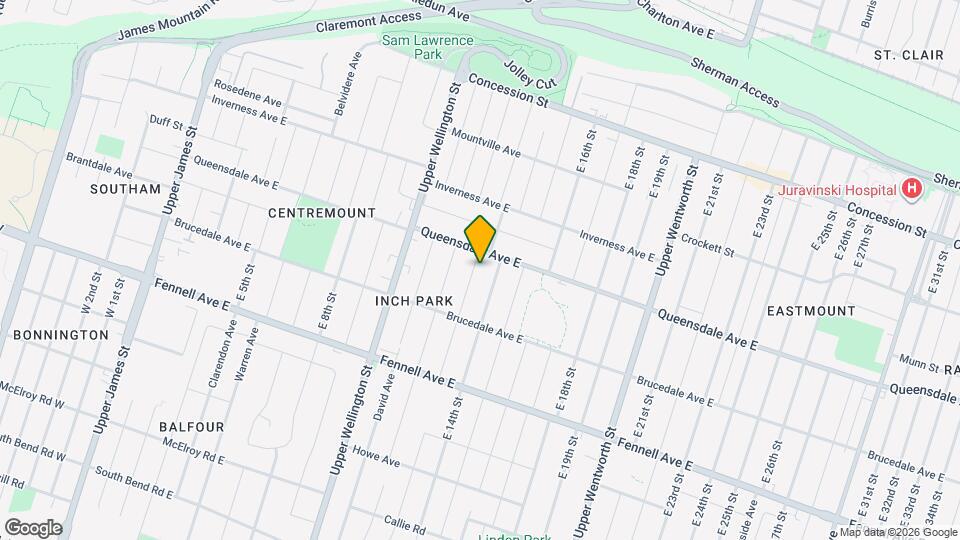 181 E 13th St Map and Location Details