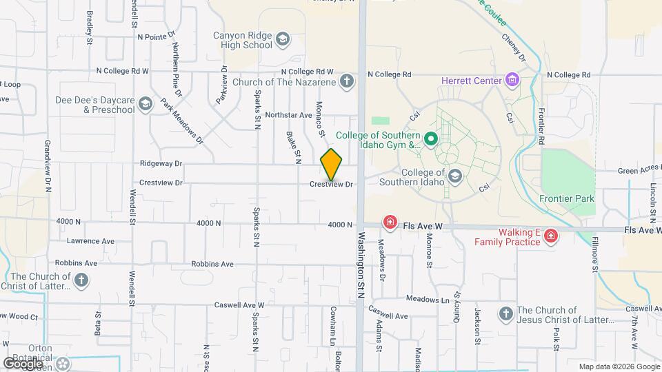 184 Crestview Dr Map and Location Details