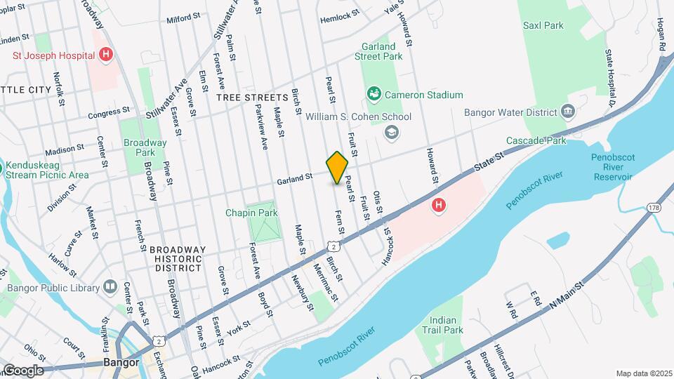 65 Fern St, Unit 2 Map and Location Details