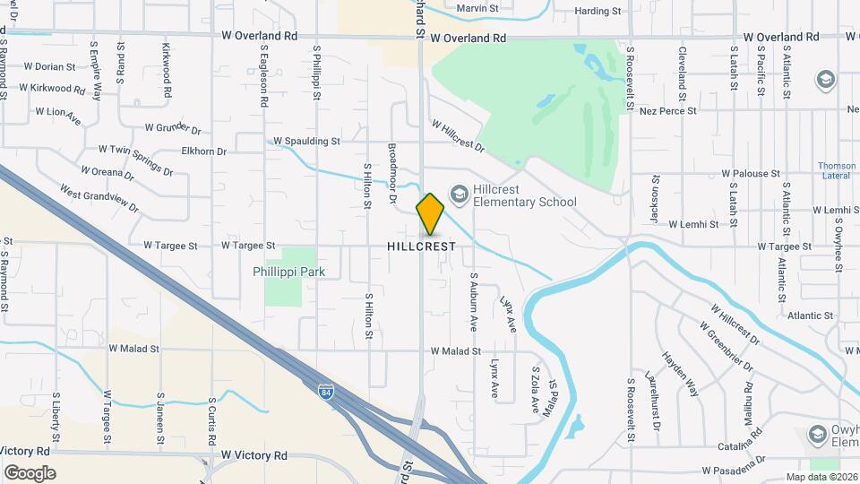 4980 W Targee St Map and Location Details