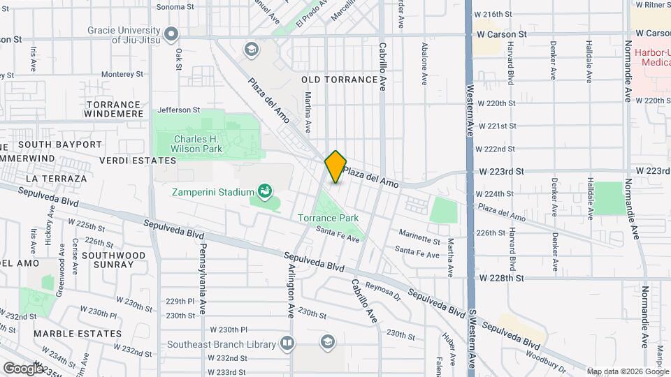 2431 Gramercy Ave Map and Location Details