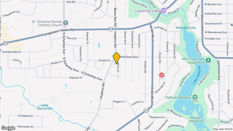 3944 Sylvia Ln Map and Location Details