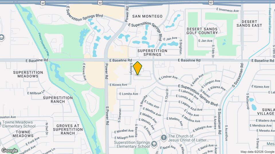 6965 E Kessler Ave Map and Location Details