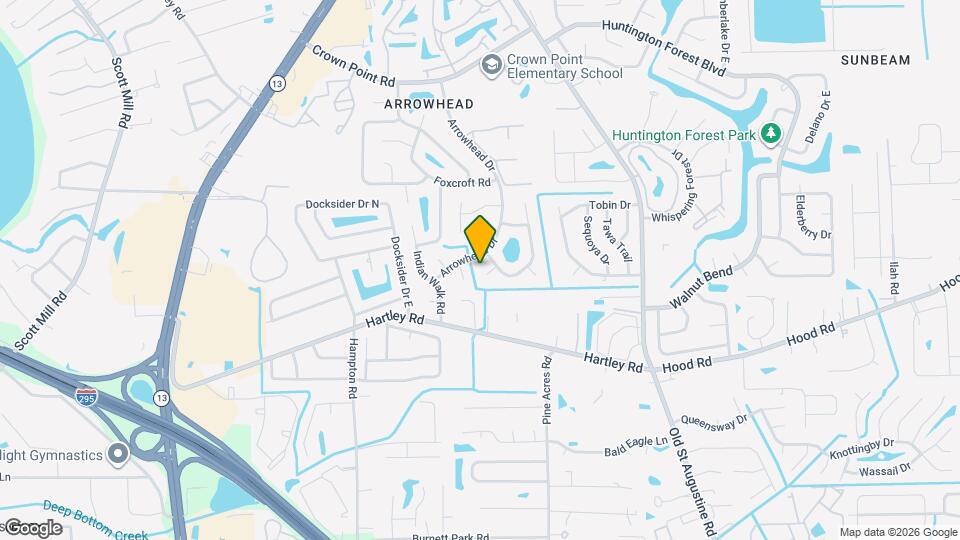 10388 Arrow Bluff Ct Mapa y Detalles de la Ubicación