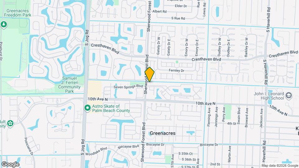 6104 Channel Dr Map and Location Details