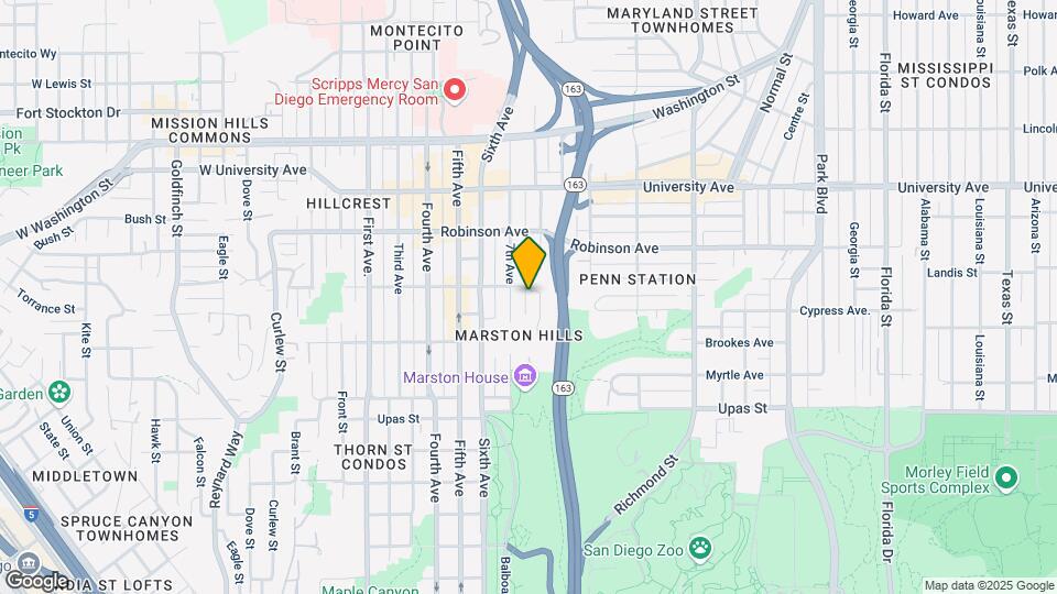 725 Pennsylvania Ave Mapa y Detalles de la Ubicación