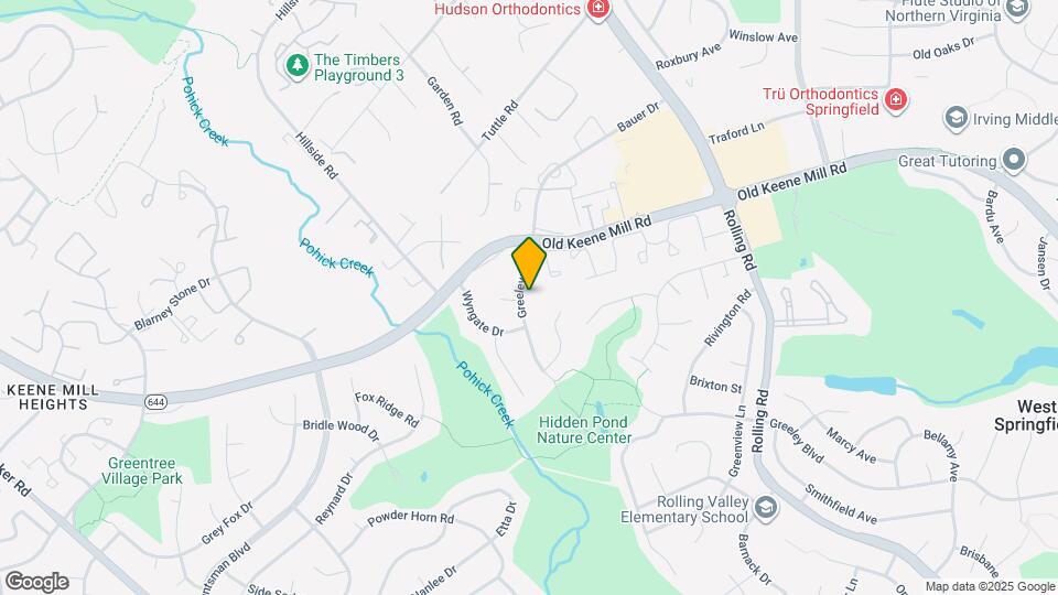 8608 Greeley Blvd Map and Location Details