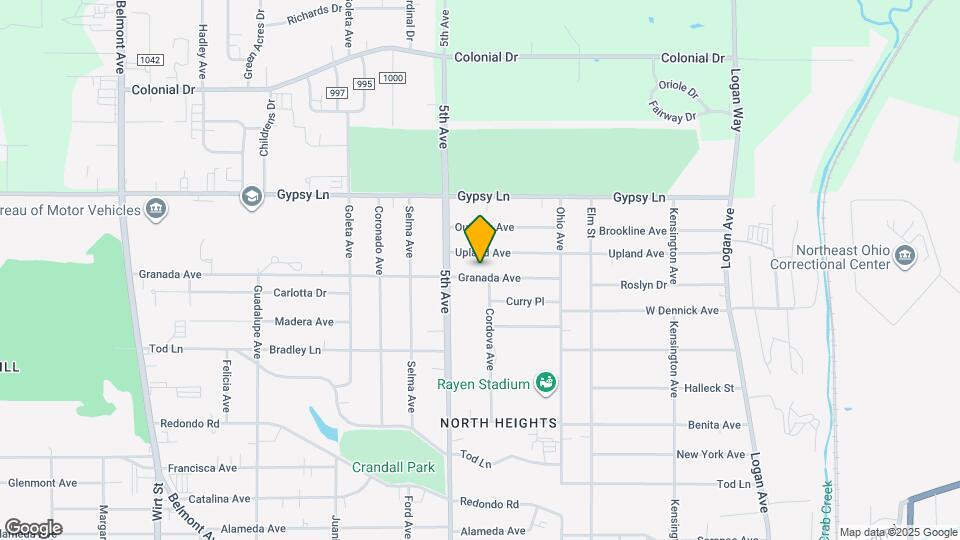 288 Granada Ave Map and Location Details