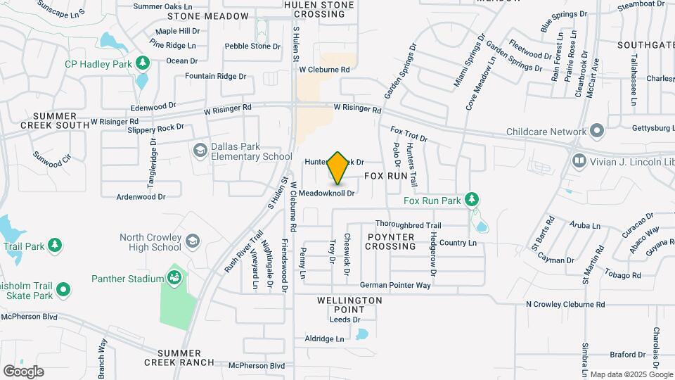 4256 Meadowknoll Dr Map and Location Details