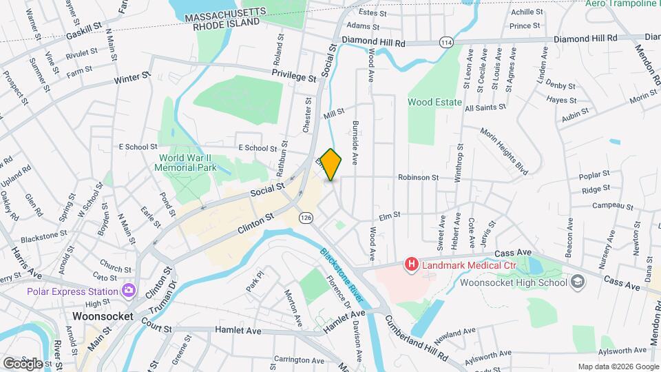 113-115 Elm St Map and Location Details