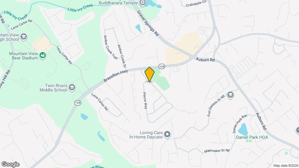 1924 Pierce Way Map and Location Details