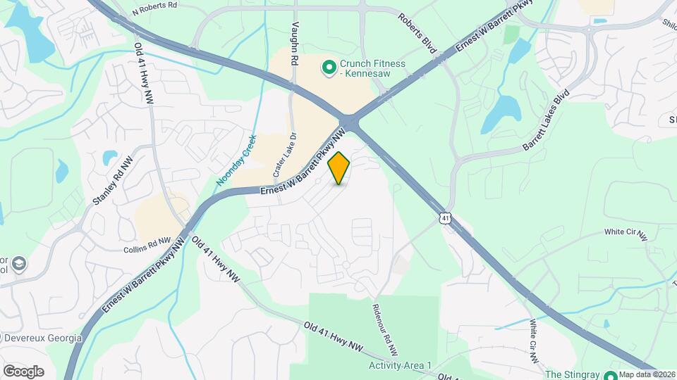 1747 Oak Brook Ln NW Map and Location Details
