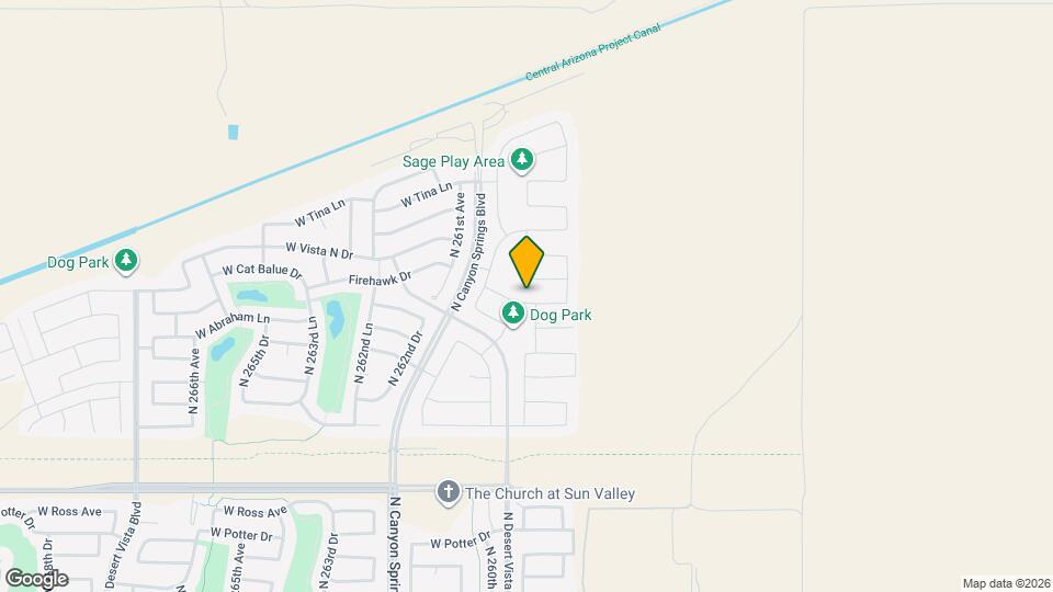 25970 W Cat Balue Dr Mapa y Detalles de la Ubicación