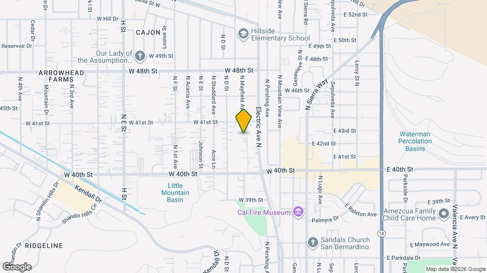 363 W 41st St Map and Location Details