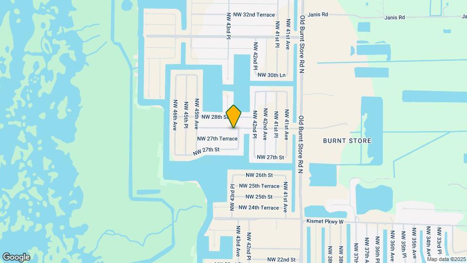 4304 NW 27th Ln Map and Location Details