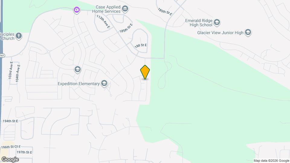 18947 112th Ave Ct E Mapa y Detalles de la Ubicación