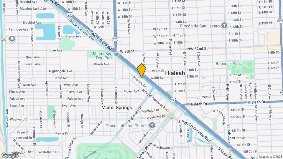 421 Swallow Dr Map and Location Details