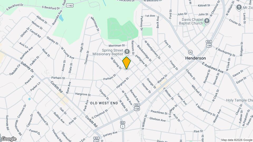 402 Spring Ct Mapa y Detalles de la Ubicación