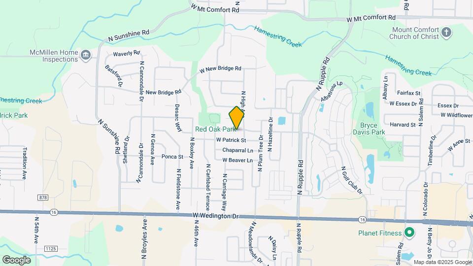4377 W Cheyenne Dr Map and Location Details
