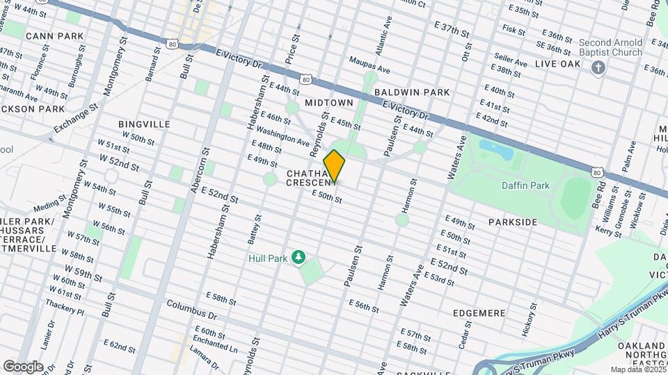 441 E 49th St Map and Location Details