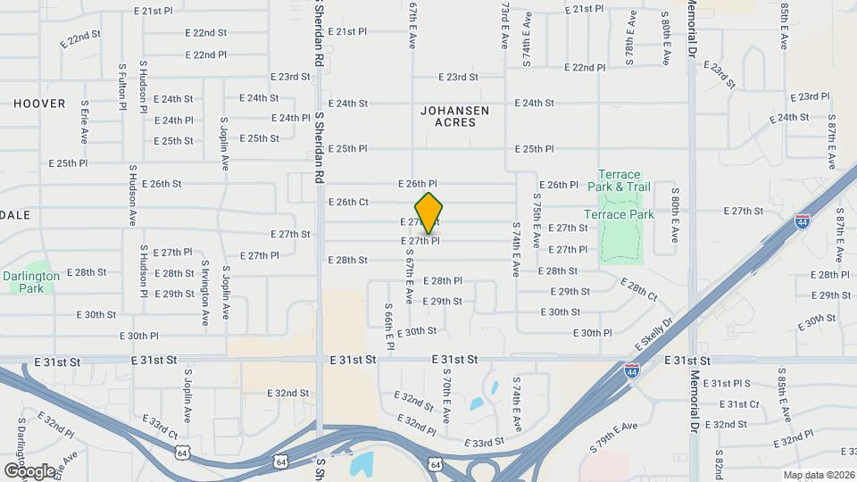 6715 E 27th Pl, Unit 2112 Map and Location Details