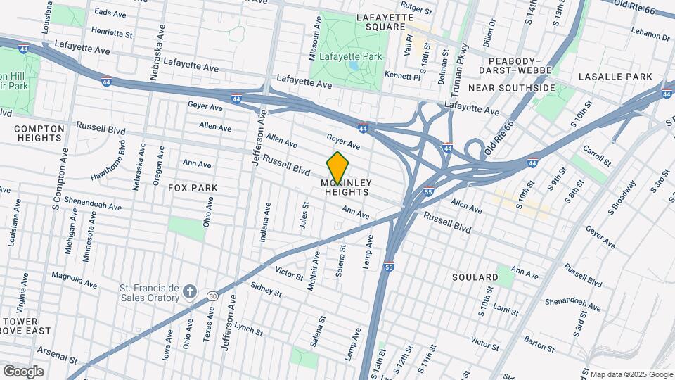 2044 Russell Blvd Map and Location Details