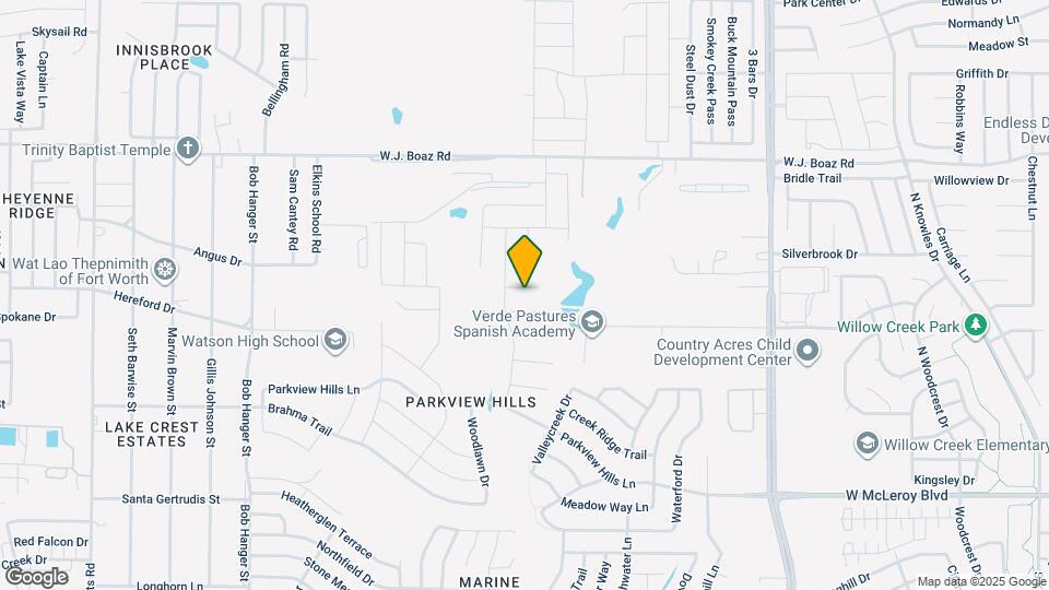 5113 Hidden Treasure Ln Map and Location Details
