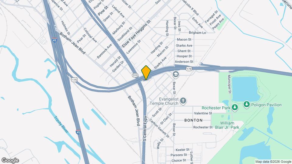 2219 Hooper St Map and Location Details