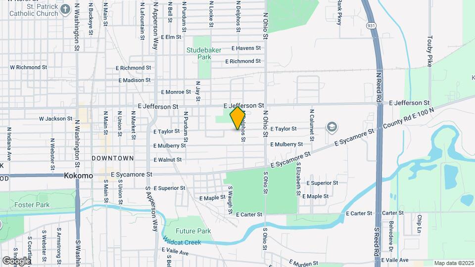 1011 E Taylor St Map and Location Details