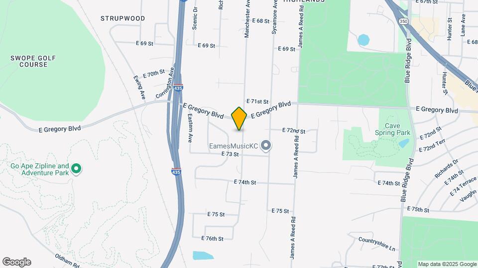 7202 Manchester Ave Map and Location Details