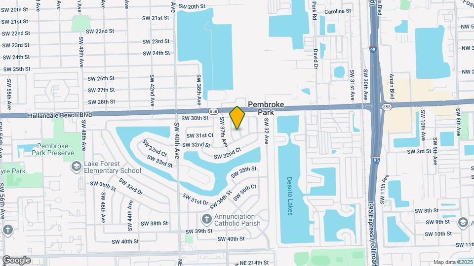 3120 SW 35th Ave Map and Location Details