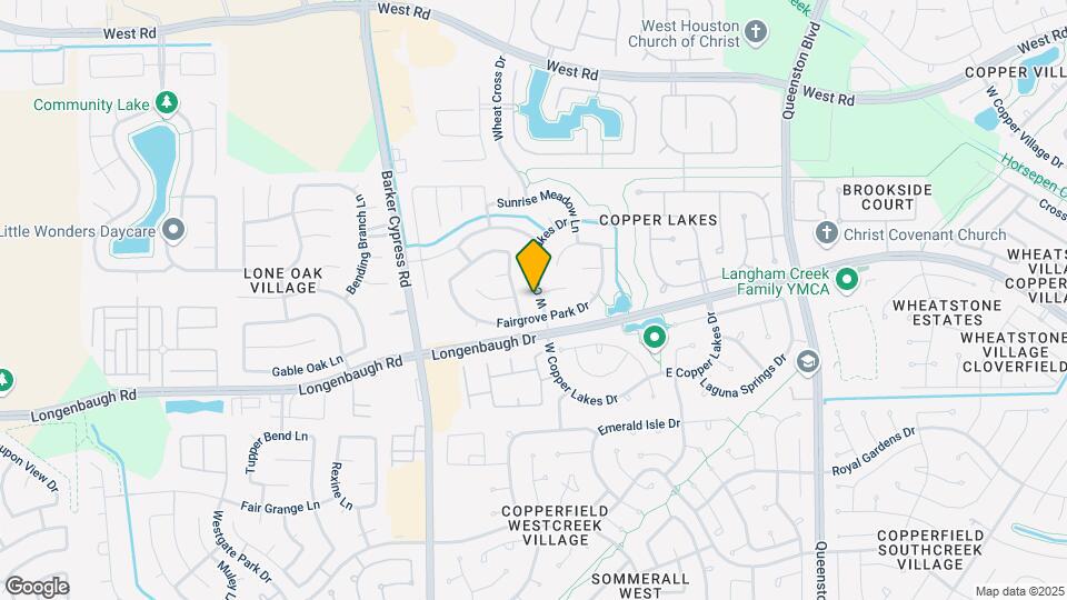 17527 W Copper Lakes Dr Map and Location Details