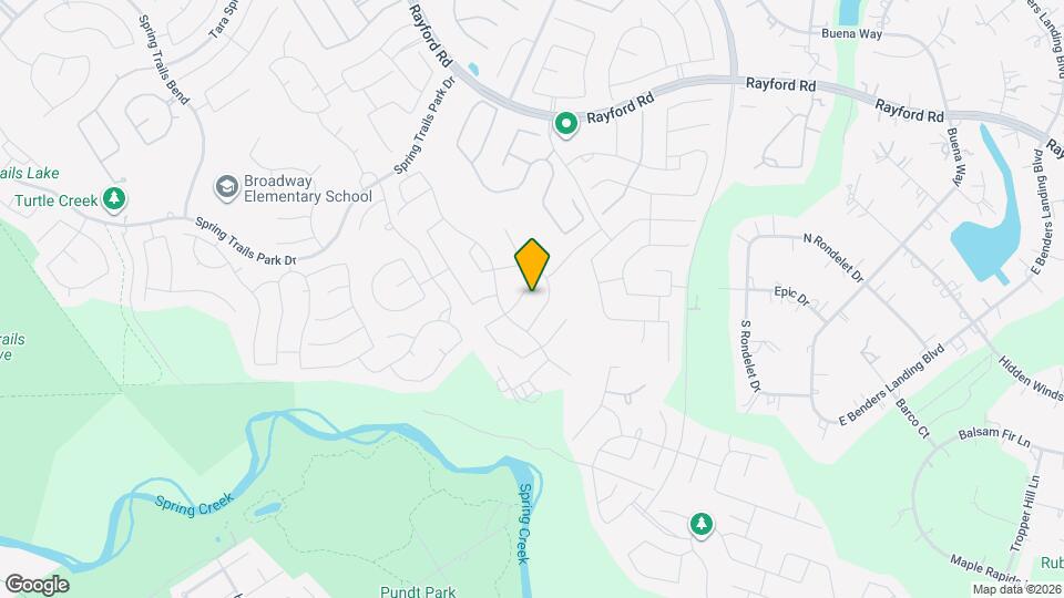 2809 Andante Green Dr Map and Location Details