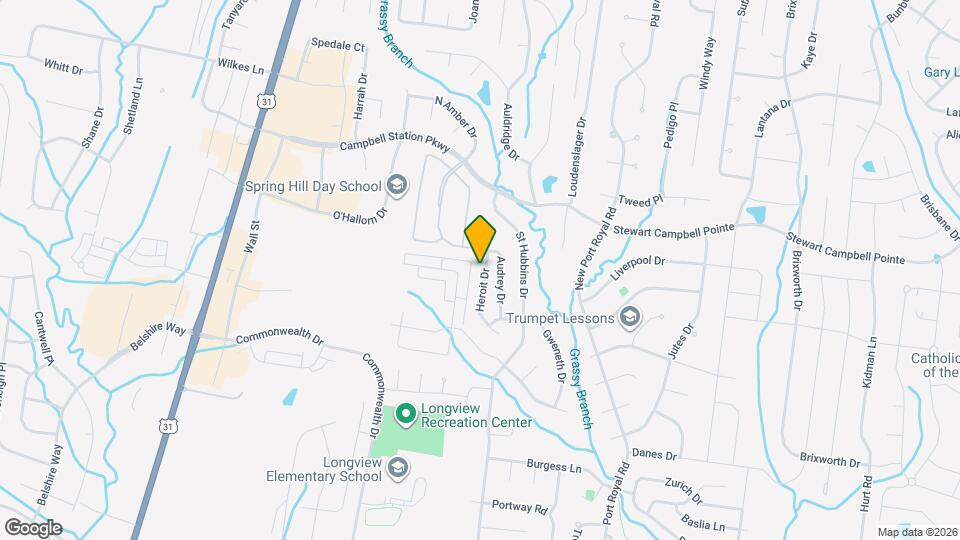 408 Heroit Dr Map and Location Details