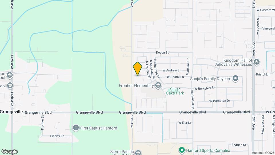 2637 W Andrew Ln Map and Location Details