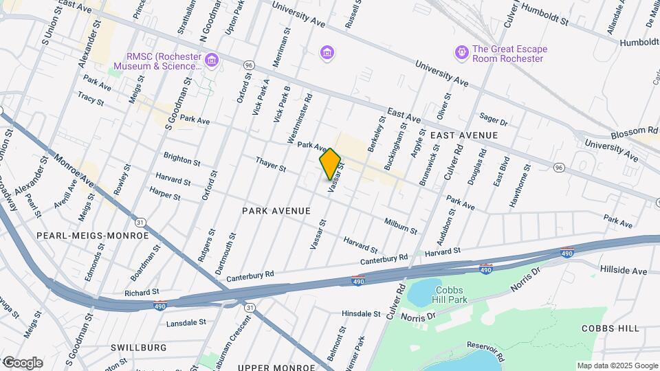 65 Vassar St Map and Location Details