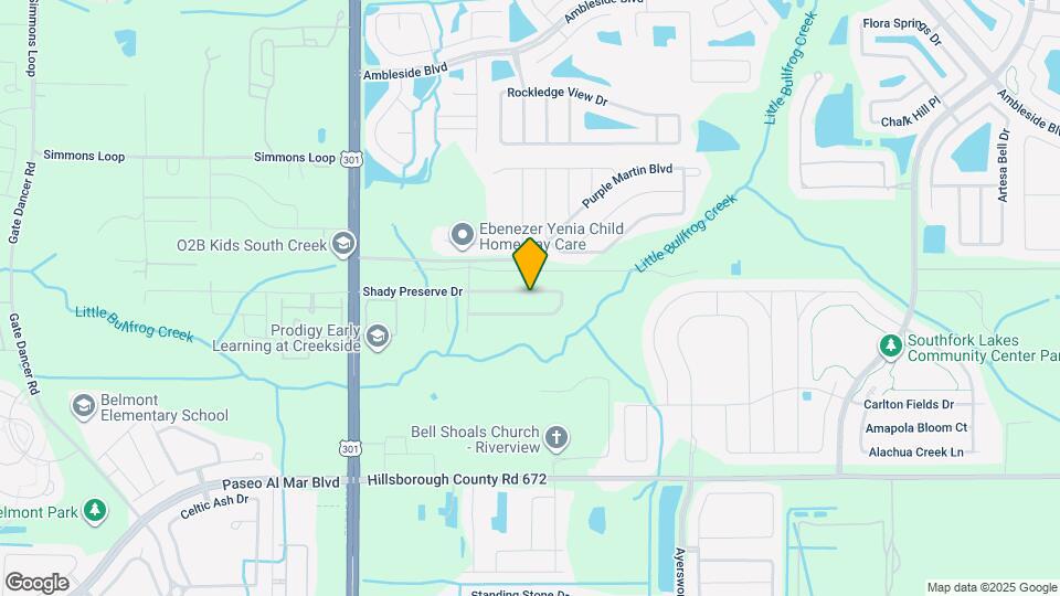 10631 Shady Preserve Dr Map and Location Details