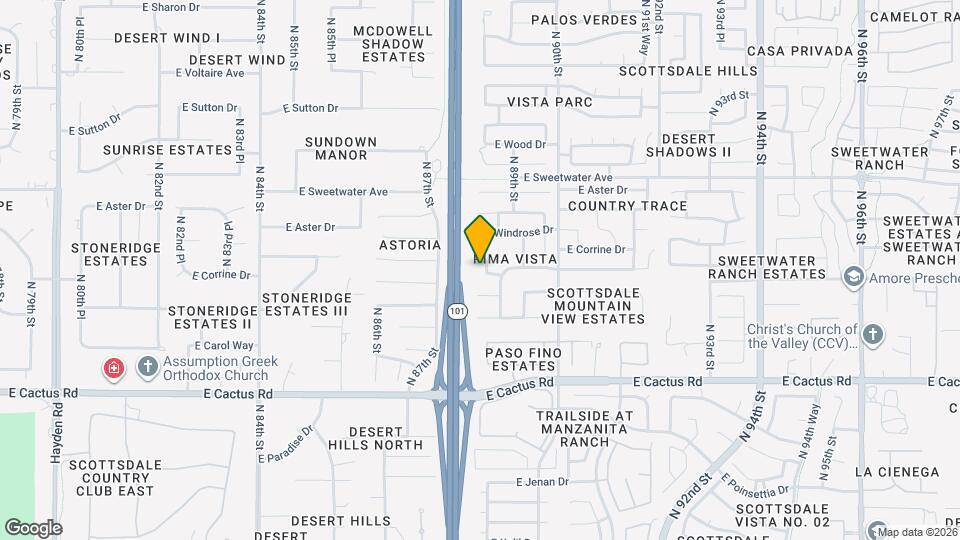12610 N 88th Pl Mapa y Detalles de la Ubicación