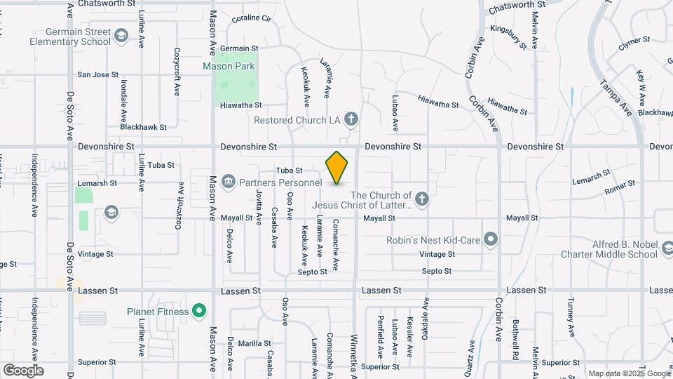 20134 Lemarsh St Map and Location Details