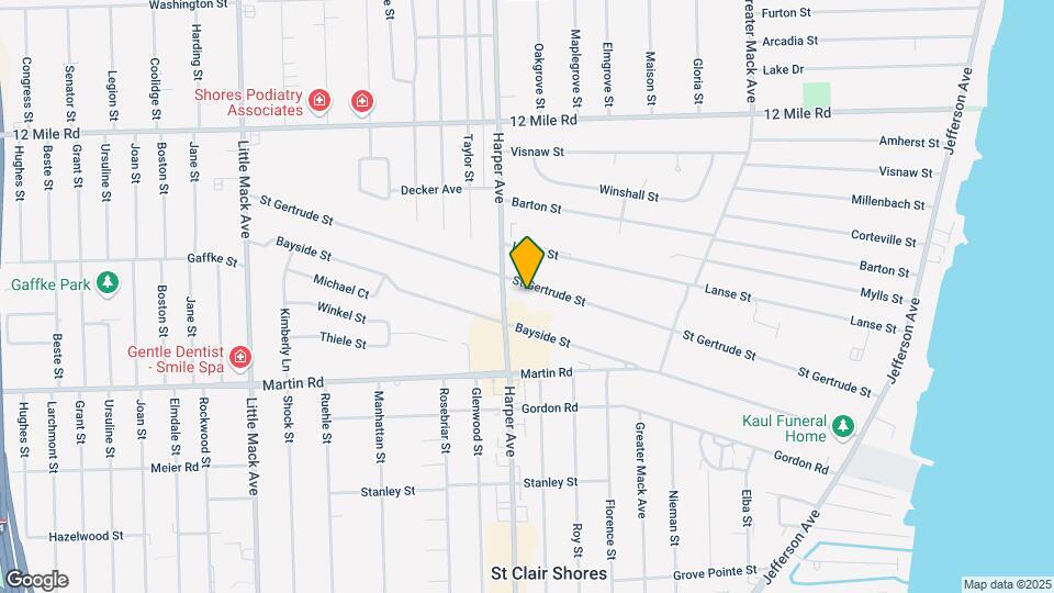 21524 St Gertrude St Map and Location Details