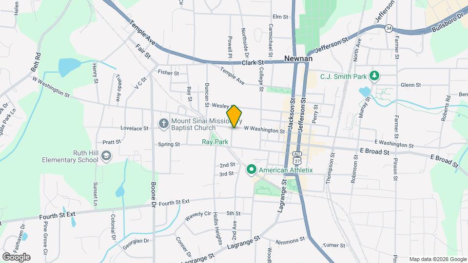 60 W Washington St Map and Location Details