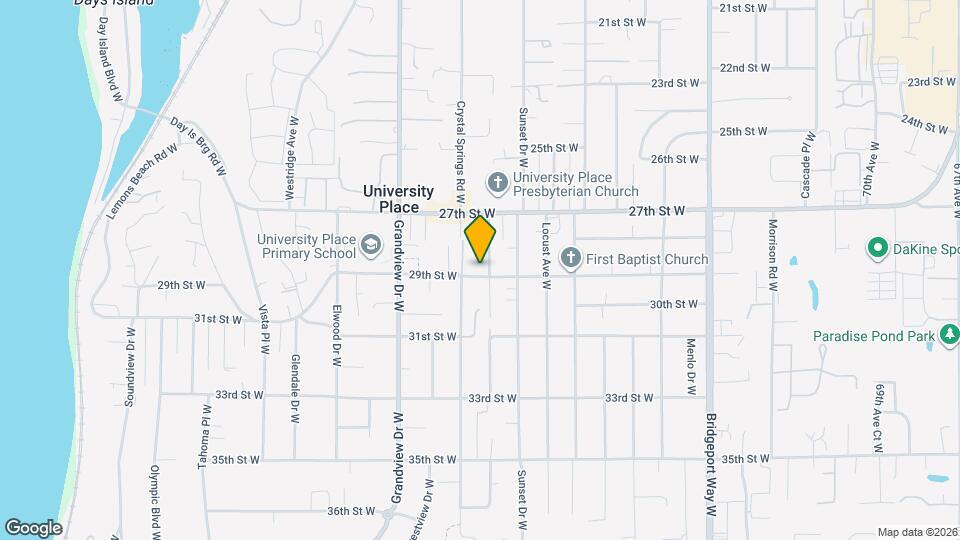 2742 Sylvan Dr W Mapa y Detalles de la Ubicación