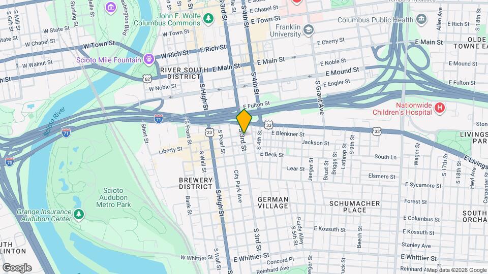 514 S 3rd St Map and Location Details