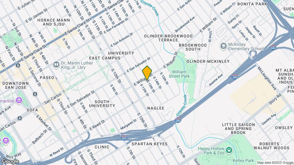 509 S 13th St Mapa y Detalles de la Ubicación